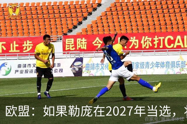 欧盟：如果勒庞在2027年当选，将“迅速准备对俄罗斯实施制裁”